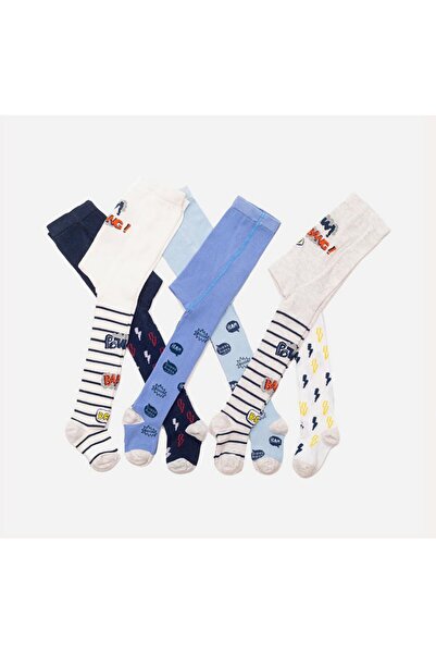 Defne جوارب طويلة للأطفال الذكور 3 قطع