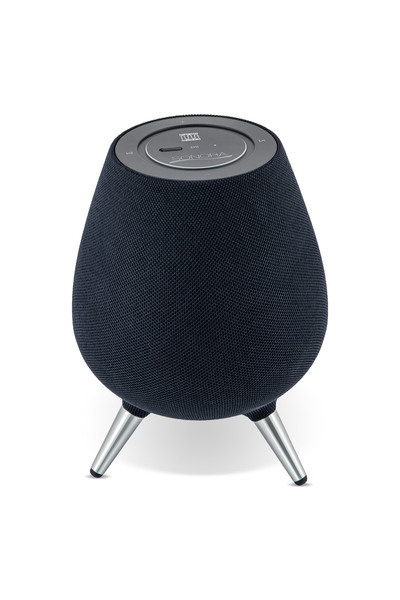 Electromures Sonora EM 1030 active Bluetooth 360° speaker, 7 original Harman Kardon speakers, Black