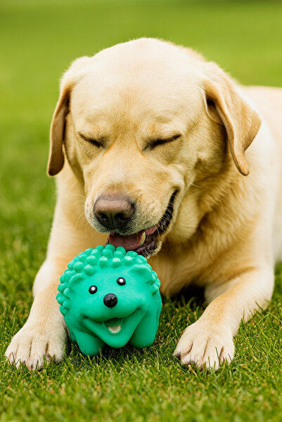 mastercat لعبة الكلب الصوتية الخاصة على شكل قنفذ، متينة ومناسبة لحك الأسنان، ...