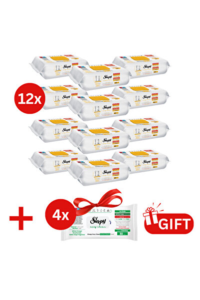 Sleepy PACHET PROMO: 12× Șervețele Herbal Soap Additive 100 buc + 4× Șervețel...