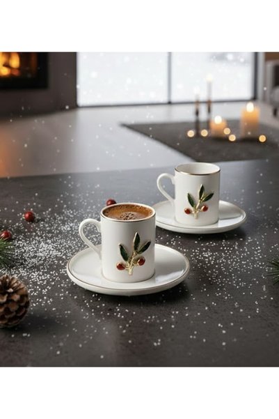 REGNA HOME Fine Living Koki̇na 4 Pieces Coffee Cup for 2 People