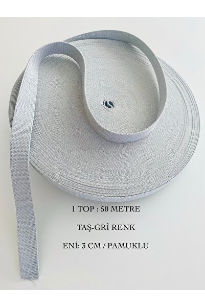 seyranat 50 метрів 1 сірий камінь шириною 3 см Бавовняна підвіска для сумки, ...
