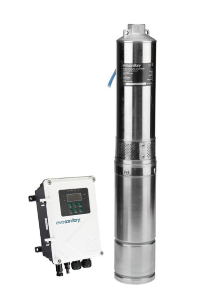 EVOSANITARY Pompă centrifugă submersibilă multietajată pentru panou fotovolta...