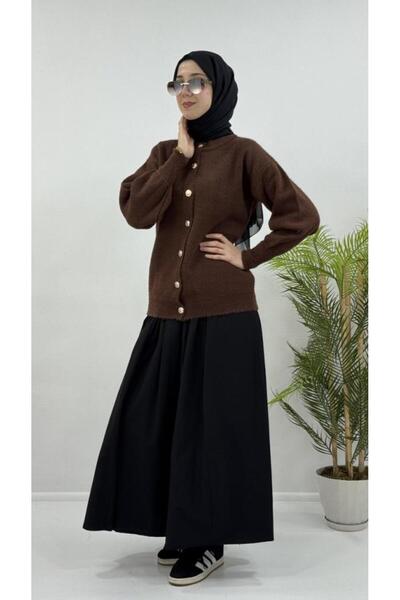 Tebrikler tekstil Women's Winter Cardigan Model G4120