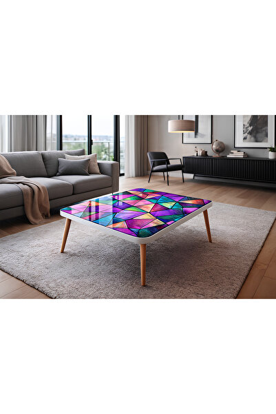 Boyut “Sanat Dokunuşlu Özel Tasarım Sehpa – 50×75 cm”