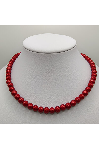 PRECİOSA Red Pearl Necklace