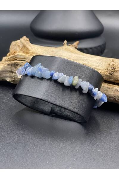 magıcgrange سوار الطاقة الطبيعية – حجر القمر الساتيريني، اللازورد، الفيروز، ا...