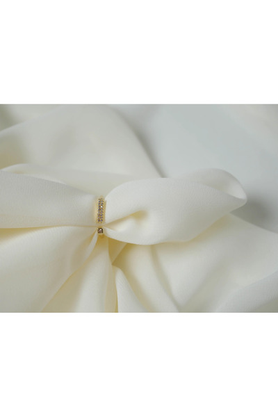 ATELİER TUĞBA خاتم YZK129 قابل للتعديل للإصبع الصغير