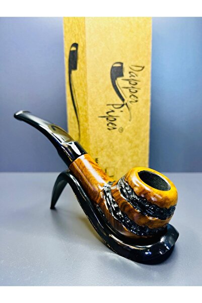 ALCAN Hakiki Ardıç Ağacı Premium Pipo - no37