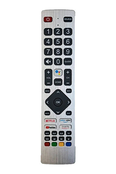 OEM Sharp TV remote control RMC0015N compatible / without bluetooth Code ER 9419 / MFY 1114 (419)