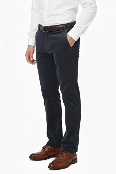 DYNAMO Men's Winter Velvet Trousers Classic Fit Bgl-St04967