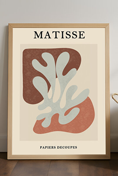 Duvarda Poster Henri Matisse înrămat cu lemn natural, pictură decorativă arti...