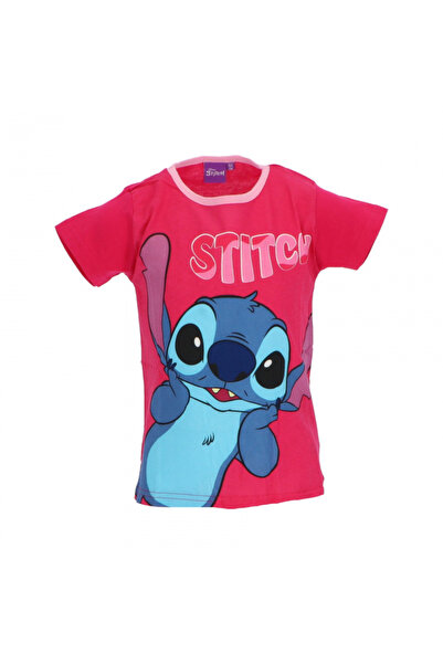 Lilo & Stitch Tricou din bumbac cu mânecă scurtă pentru fete