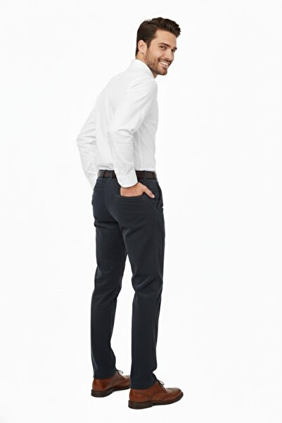 DYNAMO Men's Winter Velvet Trousers Classic Fit Bgl-St04967