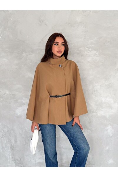 Lensia Poncho cu ștampilă cu centură