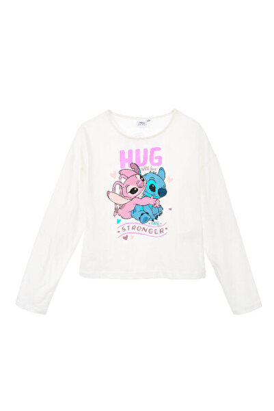 Lilo & Stitch Bluza cu maneca lunga pentru copii Stitch & Angel 100% bumbac