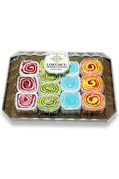 LOKUMCU MEHMET EFENDİ Tatlı bir hikaye Assorted Turkish Delights – 350g Fruit Flavors