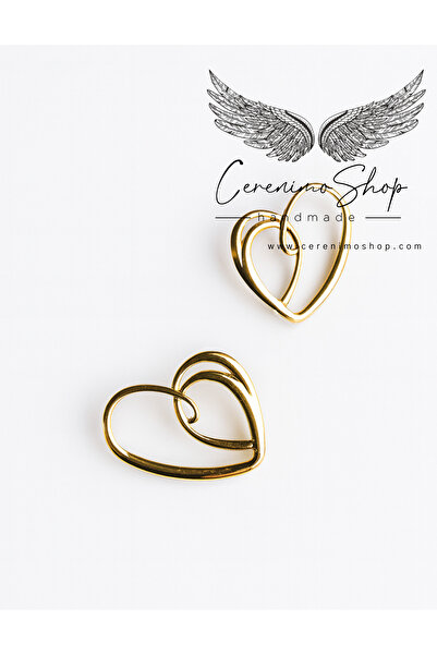 Cerenimo Shop أقراط تصميم القلب