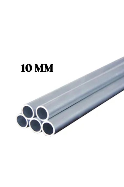 Home 10 mm Alüminyum Boru 1 mm Et Kalınlığı – 2 Metre