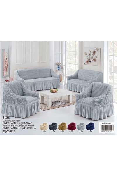 STAYILK DRESSES Luxury Flexible Sofa Set Cover
