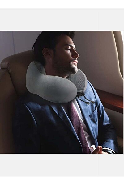 Generic U-Shaped Memory Foam Travel Neck Pillow, Comfortable and Breathable