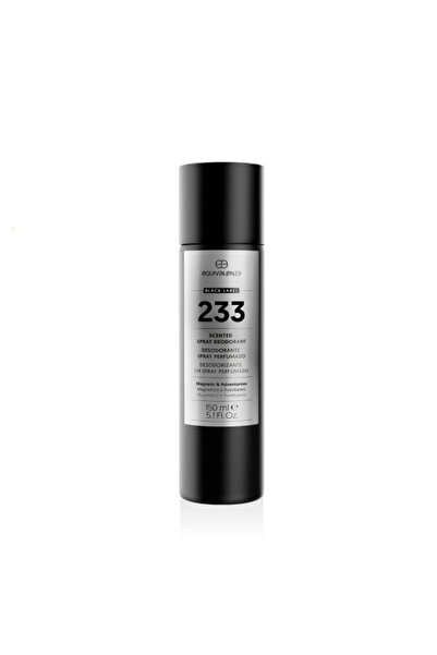 Equivalenza Black Label 233 Deodorant Spray, 150 ml,