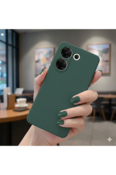 Hatreds Tecno Camon 20 Pro 4G Kılıf Kamera Koruma Çıkıntılı İçi Kadife Soft R...