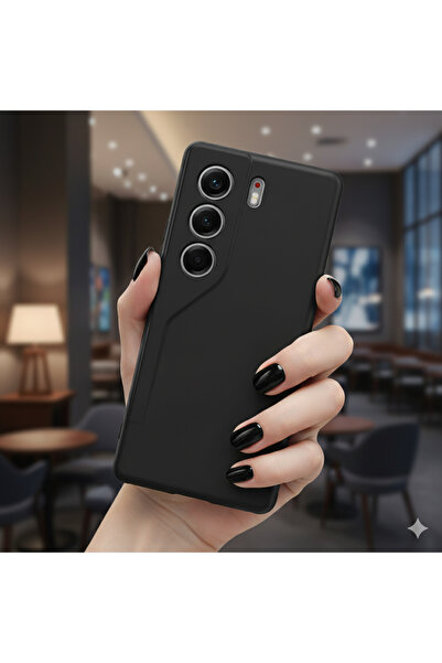 Hatreds Tecno Camon 40 Pro Kılıf Kamera Koruma Çıkıntılı İçi Kadife Soft Renk...