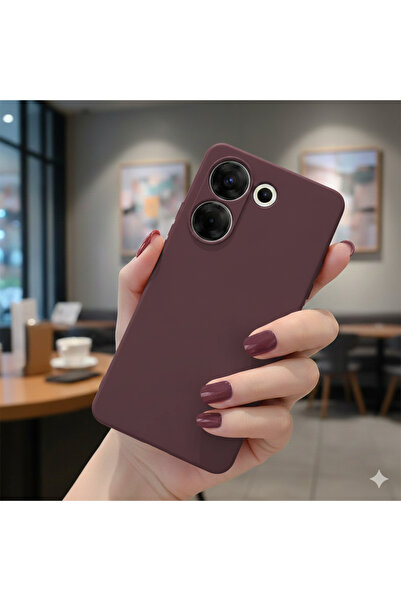 Hatreds Tecno Camon 20 Pro 4G Kılıf Kamera Koruma Çıkıntılı İçi Kadife Soft R...