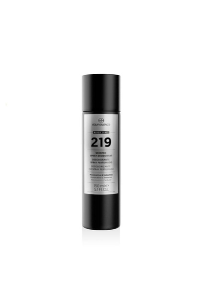 Equivalenza Black Label 219 Equivalenza Deodorant Spray, 150 ml,