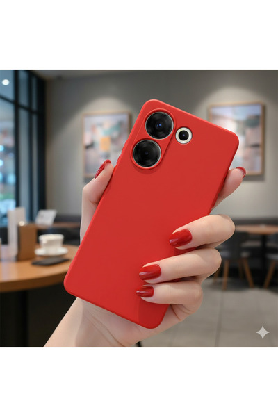 Hatreds Tecno Camon 20 Pro 4G Kılıf Kamera Koruma Çıkıntılı İçi Kadife Soft R...