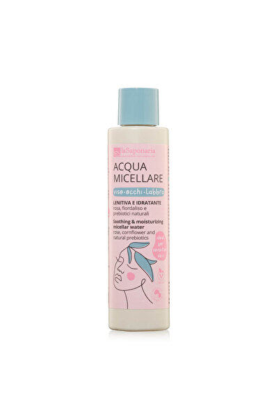 La Saponaria micellar water with rose, edelweiss and prebiotics, 200 ml,