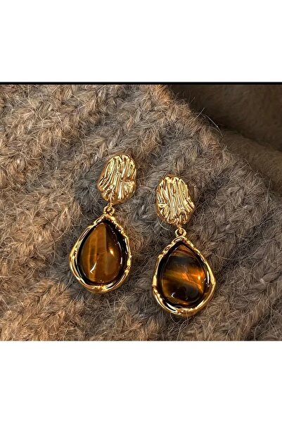 MURASSA BUTİK Vintage Reçine Küpe