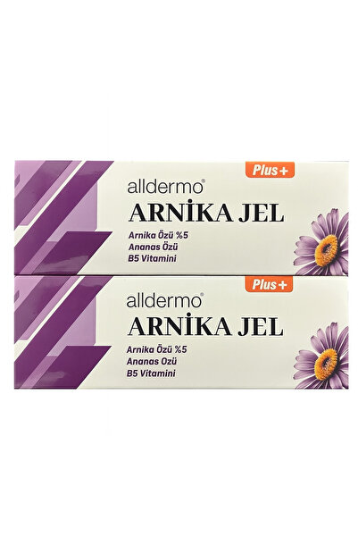 Alldermo Arnika Jel Plus 2’li – Morluk, Ödem, Darbe Sonrası Rahatlatıcı Jel