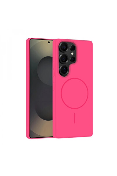 ceppark جراب جوكو لهاتف سامسونج جالاكسي اس 25 الترا، غطاء جولي ماج سيف - فوشيا