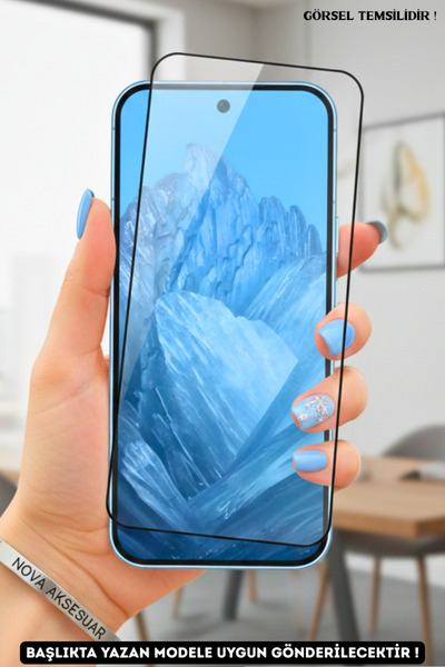 cepmoda Xiaomi Poco'X6' - A+ Antistatic Glass Premium Screen Protector Unbreakable Glass with Frame