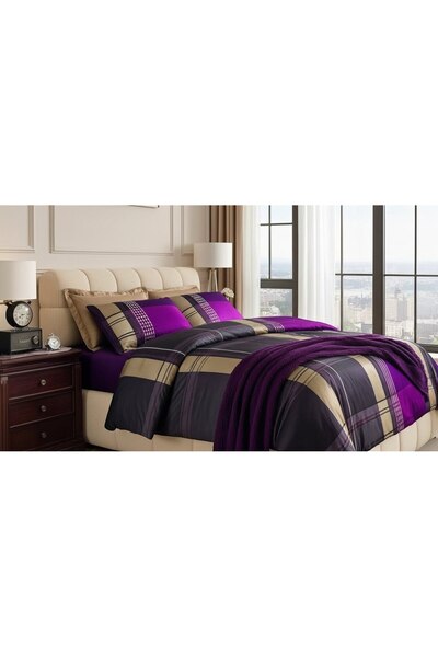 AL-SARIHI GROUPS Turkish double duvet set, 6 pieces