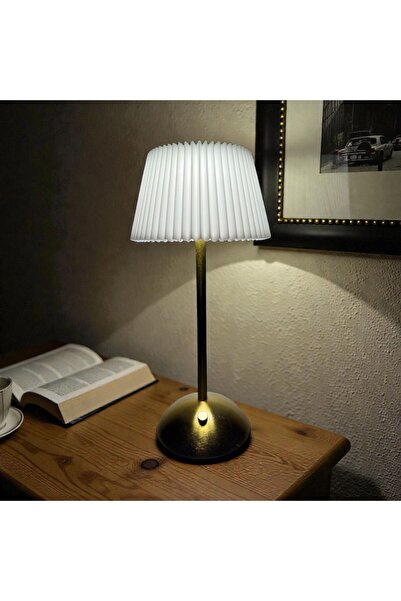 GümüşAVM 3 Farklı Işık Rengi Seçenekli Işık Düzeyi Ayarlanabilir Dekoratif Lamba