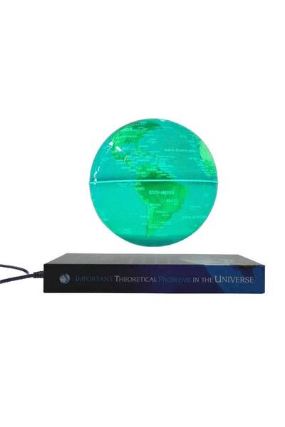 HYX Magnetic Levitating Globe LED RGB Levitation Floating Geographic Globe Deco Gift