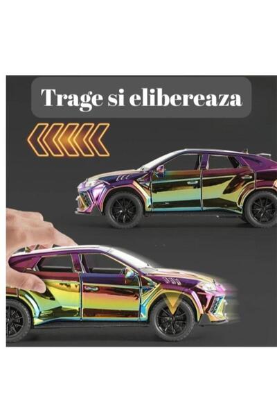 OEM Metal car type Lamborghini Urus Metallic, Moving doors, Sounds and Lights, Chameleon, 16cm