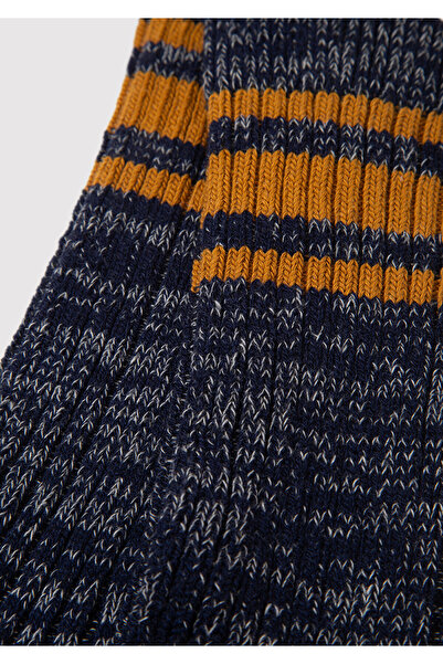 Mavi Navy Blue Boat Socks 0911641-26828