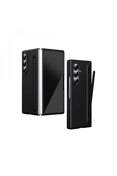 ceppark غطاء جوكو سامسونج جالاكسي زد فولد 6 هول فولد - أسود