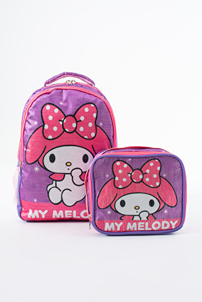 YOUOY Simli Melody İlkokul ve Beslenme Çantası Seti