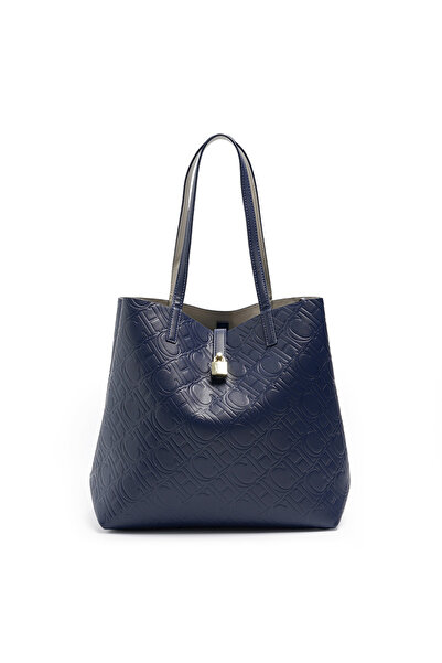 Ch حقيبة كروس أنيقة كبيرة السعة بتصميم منقوش لحقيبة التسوق النسائية