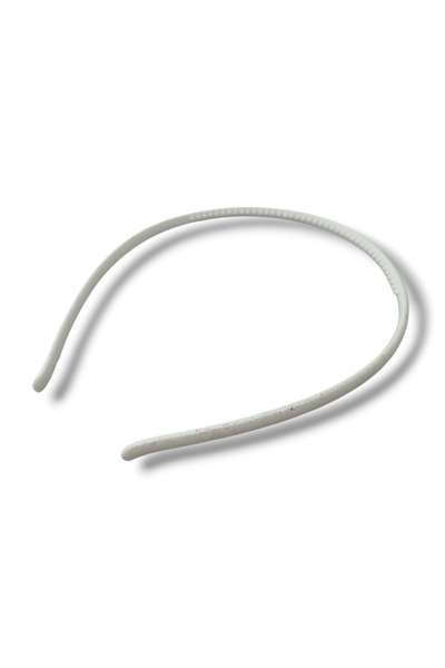 Osha Aksesuar تاج أبيض رقيق للأطفال