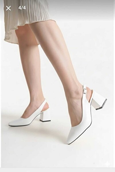 Henne Heeled Open-Back 7-Point Casual Shoes