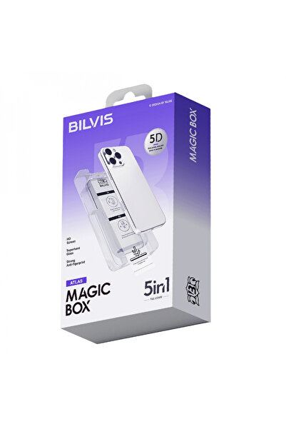 Fırsatkolik واقي شاشة ابل ايفون 15 برو ماكس بيلفيس 5 في 1 ثلاثي الأبعاد - أسو...