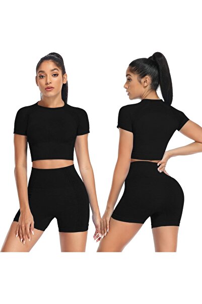 OEM Women's Short Sleeve Sports Top, Crop Running Shirt