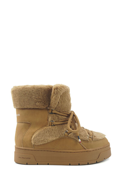 U.S. Polo Assn. WINTER 5PR Taba Kadın Kar Botu