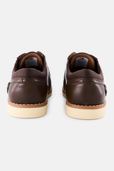 Tommy Hilfiger Men Medium Slip On Casual Shoes, Dark Brown